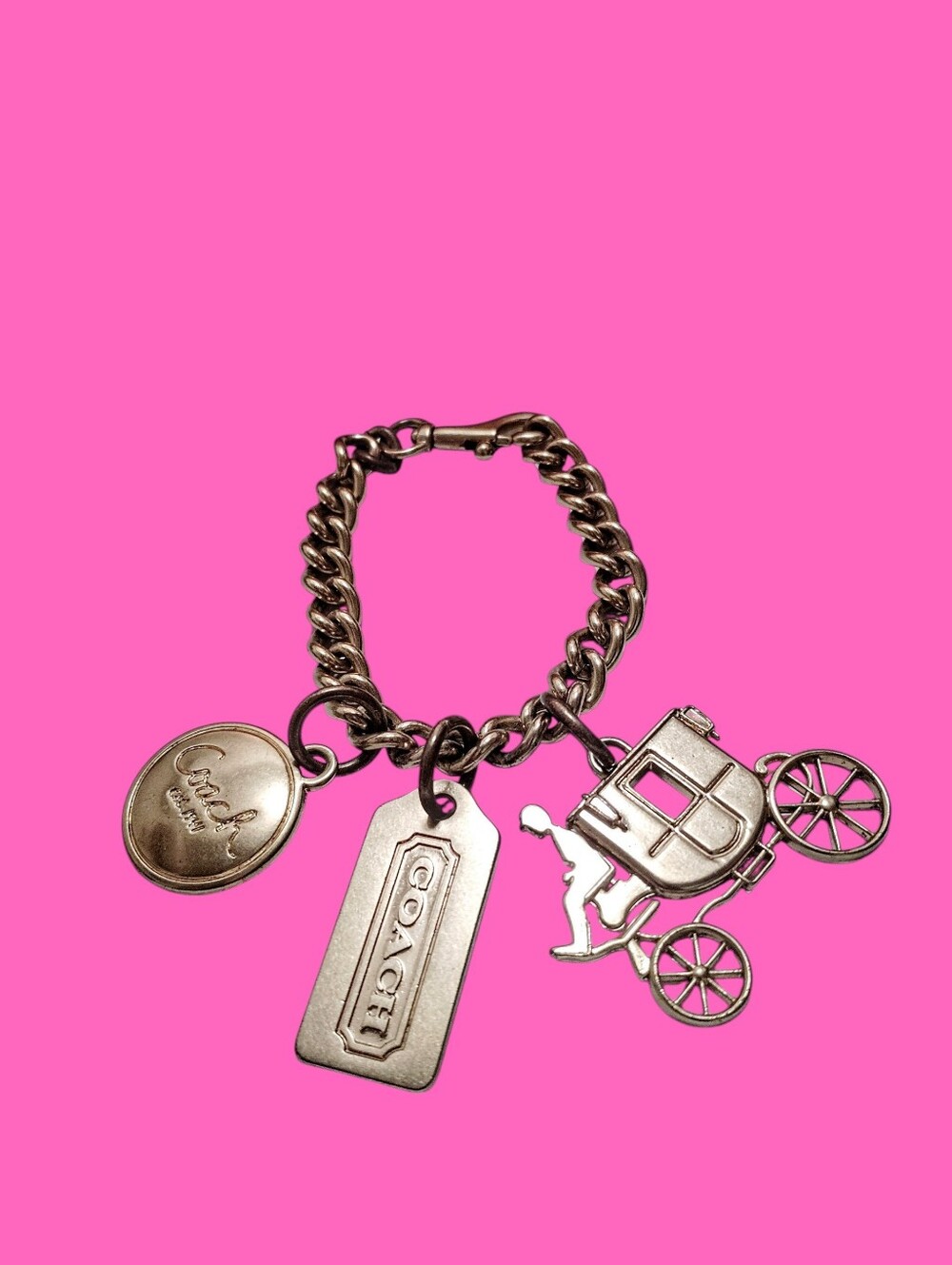 *💛Coach *Authentic GOLD-TONE Multi-Charm Accessory! COACH collectors!💛✨